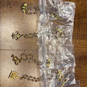 New Orleans themed Bracelet Cake Pulls set of 13